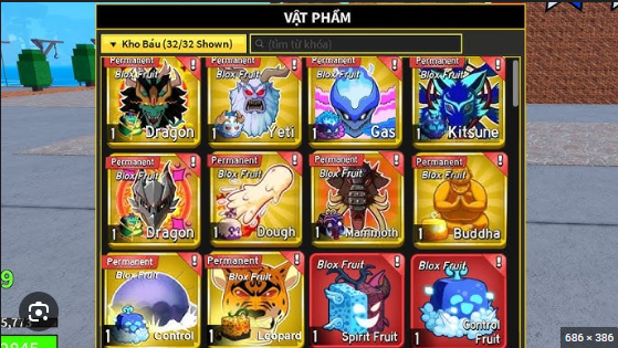 combo Tất Cả Fruit Vĩnh Viễn + Game Pass